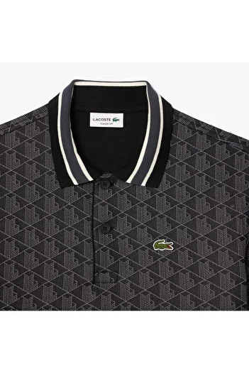 Lacoste Férfi póló nyakú póló - kényelmes szabás