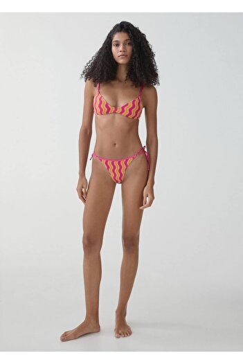 MANGO Woman Patterned Bikini Bottom - Stylish and Comfortable