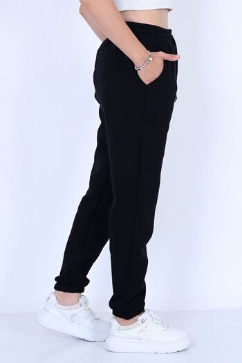 TİGERS Women's Sweatpants - 3 Thread, Pockets and Elastic Waist and Legs