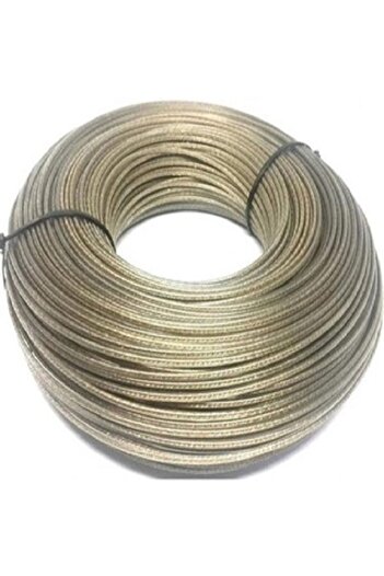 Teknor 3 mm 20 m Pvc Coated Steel Clothesline Brown