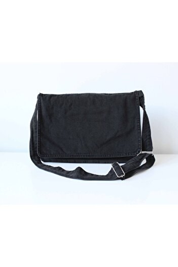 DENİKK Postman Printed Bag - Adjustable Belt and Zippered Pockets