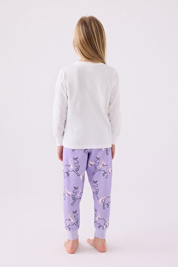 ROLY POLY Unıcorn Desenli Kız Çocuk Pijama Takım