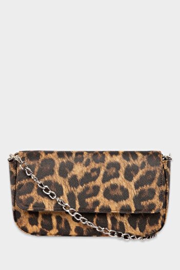 DeFacto Leopard Patterned Women's Crossbody Bag - E0715Axns