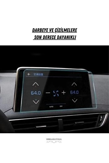 UniqAnatolia Peugeot 3008 Allure 2024 Multimedia Compatible Nano Screen Protector