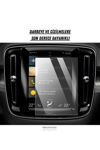 UniqAnatolia Volvo Xc60 2018 2019 2020 2021 Navigation & Multimedia Compatible Nano Screen Protector