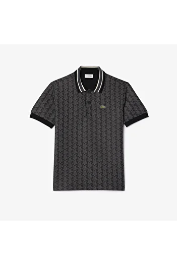 Lacoste Férfi póló nyakú póló - kényelmes szabás