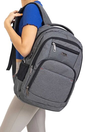 Case Club Junior High School High School College 15.6-17 Inch Shock Absorbing Back Support Waterproof Fabric Laptop Backpack