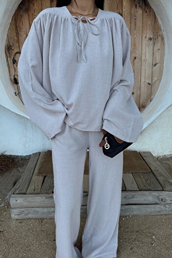 Eyyo mink Rose Linen Set - ATE-1218