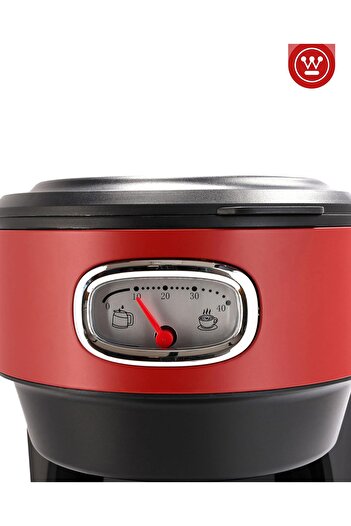 Westinghouse Retro Filtre Kahve Makinesi Kırmızı