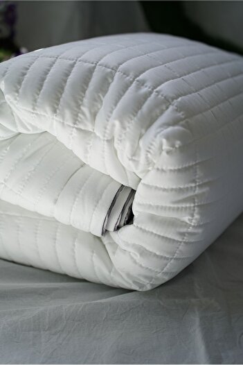 MEŞELİ TEKSTİL Double Premium Stain - Non-Slip Quilt, Micro Washable Summer
