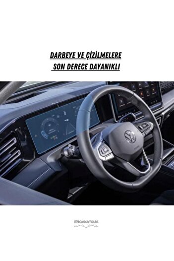UniqAnatolia Volkswagen Tiguan 10.25 Inch 2024 Digital Display Compatible Nano Screen Protector