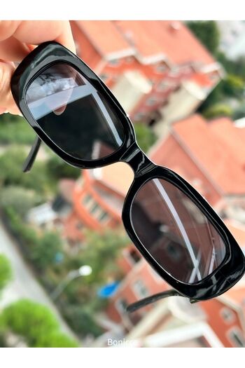 Bonicce Black Women's Sunglasses - with Keychain Gift