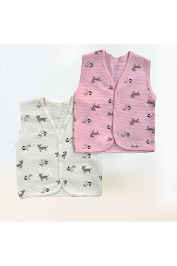EM&FA TEKSTİL Cotton Combed Zebra Patterned Children's Vest