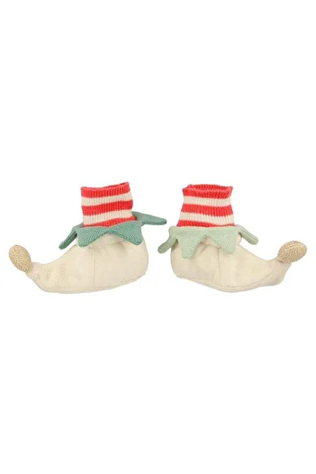 Meri Meri - Red Elf Booties - Elf Baby Shoes