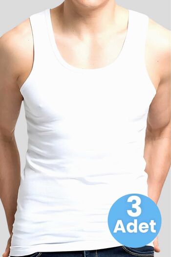 Uniquetrenders Men's Cotton Undershirt 3 Pieces