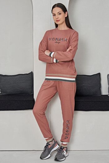 Poleren 8125 Kadın Kışlık Pijama Takımı