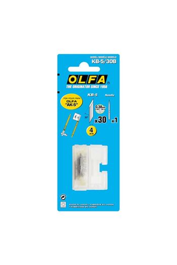 Olfa Kb-5/30 Kretuar Bıçağı Yedeği 30'lu Tüp
