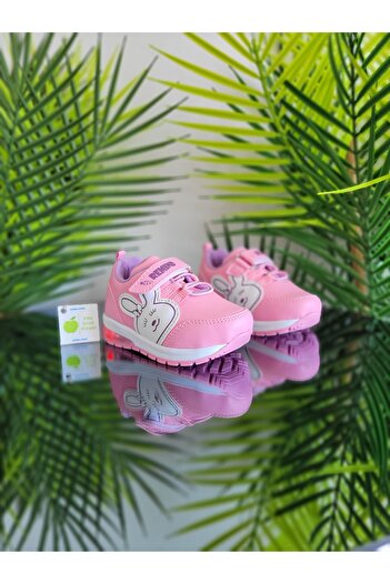 elma bebe Anatomik Memory Foam İlkadım Hafif Rahat Ciltli Unisex Işıklı Bebe Çocuk Sneaker Spor Ayakkabı