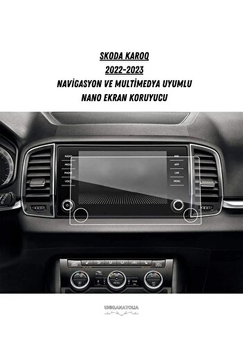 UniqAnatolia Skoda Karoq 8-Inch 2022-2023 Navigation and Multimedia Compatible Nano Screen Protector