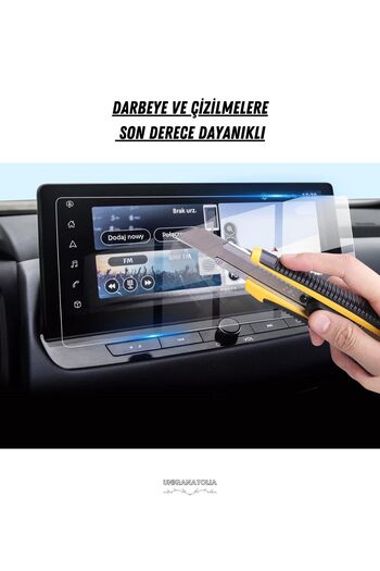 UniqAnatolia Nissan Qashqai 12.3 Inch 2024 Navigation and Multimedia Compatible Nano Screen Protector