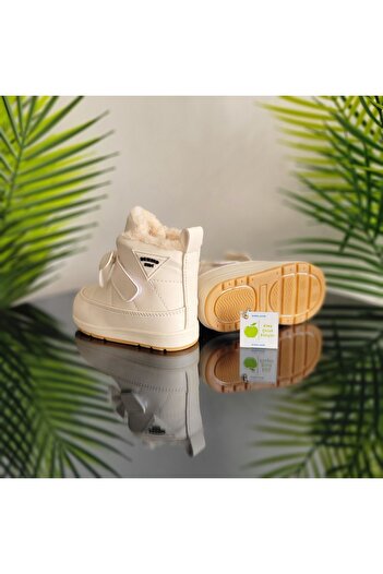 elma bebe Anatomical Wool Fur and Velcro Baby Kids Winter Boots - Size Chart Is Latest Image