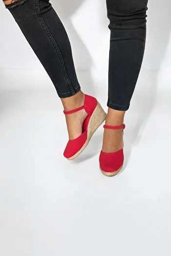 Y&D Shoes صندل إسبادريل من الكتان للنساء – شكل مسطح، كعب إسفين صيفي