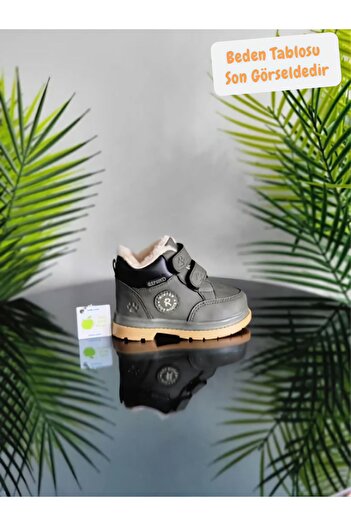 elma bebe Anatomical Wool Fur and Velcro Baby Kids Winter Boots - Size Chart Is Latest Image