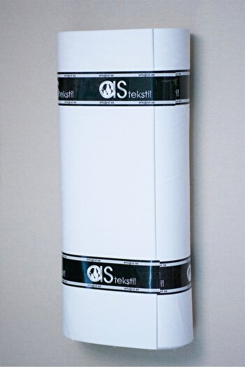 AS TEKSTİL Poplin Fabric White 100% Cotton Super Luxury Akfil (1 Meter)