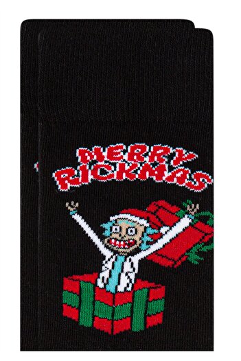 Mavi Christmas Themed Black Socks0911254-900