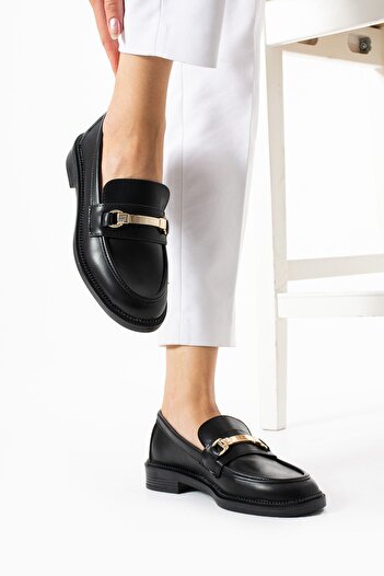Bayramoğlu Laofer Buckle Casual Women's Shoes - Mfm