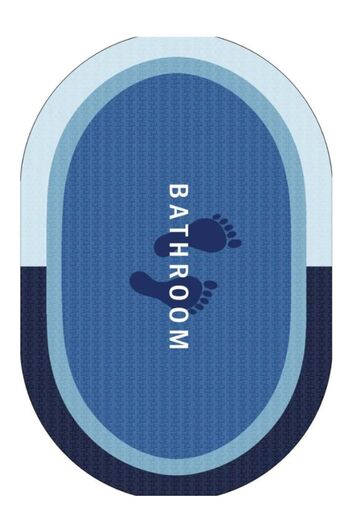 SİHİRLİ AYAKLAR Waterproof Non-Slip Bath Mat Bathroom Carpet Water Absorbent Non-Slip Mat 40X60