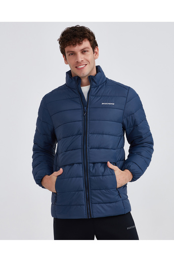 SKECHERS M Outerwear Padded Jacket Men's Navy Blue Coat S231242-410