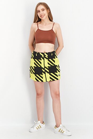 Adidas Originals Women Sportswear Fit Embroidered Logo Outdoor Skirt, Black