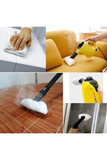 KGPart Σειρά Karcher Sc - Σετ πανιών για ηλεκτρική σκούπα με ατμό μικροϊνών 3 3 (6 ΤΕΜ.)
