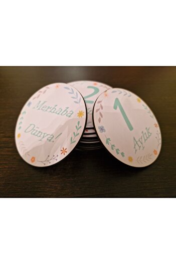 Fizello Monthly 13 Piece Baby Memory Cards Set