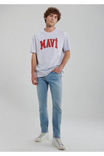 Mavi Γκρι μπλουζάκι με λογότυπο Loose Fit / Loose Relaxed Fit0611711-82498