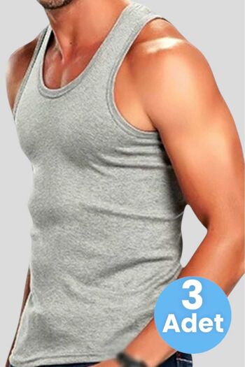Uniquetrenders Men's Cotton Undershirt 3 Pieces
