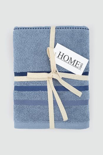 HOME 1961 Синій рушник з високою водопоглинанням, 100% бавовна, 50x90 см - Raiz