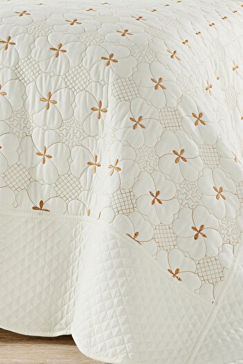 eco concept Single Embroidered Bedspread - Daily Use