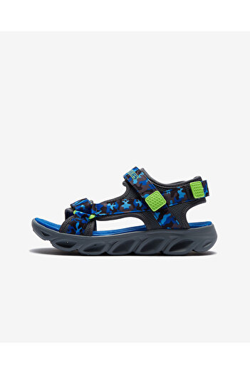 SKECHERS Hypno - Splash Büyük Erkek Çocuk Mavi Işıklı Sandalet 400077l Bllm