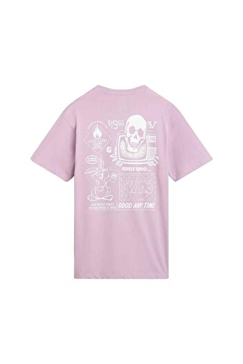 Vans Crazy Eddy Ss Men's Purple T-Shirt