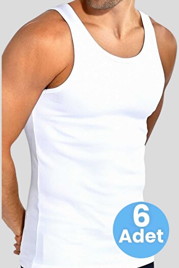 Uniquetrenders Men's Cotton Undershirt 6 Pieces