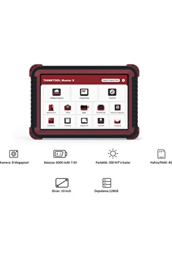 Thinkcar Thinktool Master X  Online Programlama ve Arıza Tespit Cihazı