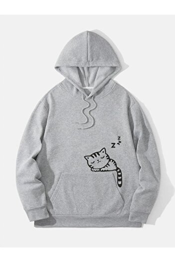 Pink Sky Λευκό Γυναικείο Hoodie - Φούτερ με ρούχα