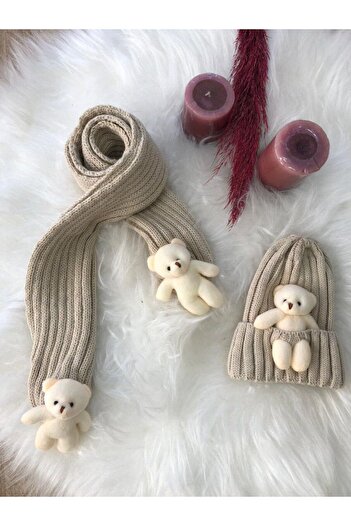 ÇOCUK GİYİM MERKEZİ Children's Scarf Beat Set