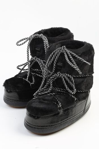 DUXAL SHOES Γυναικείες μπότες χιονιού με χοντρή σόλα Darla