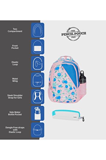 Wildcraft WIKI GIRL-1 Wildcraft Backpacks Pink 22L
