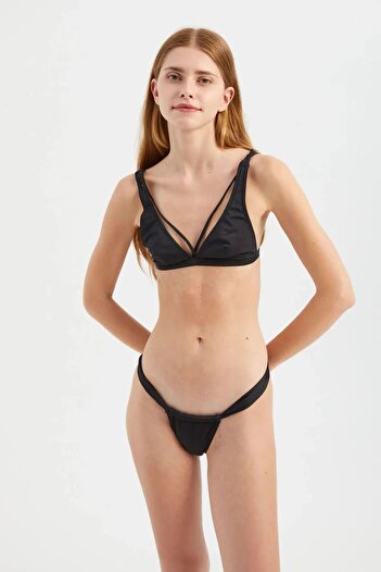 Hiccup Ombre Desenli Askılı Bikini Takımı