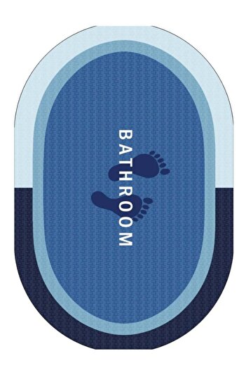 SİHİRLİ AYAKLAR Waterproof Non-Slip Bath Mat Bathroom Carpet Water Absorbent Non-Slip Mat 50X70