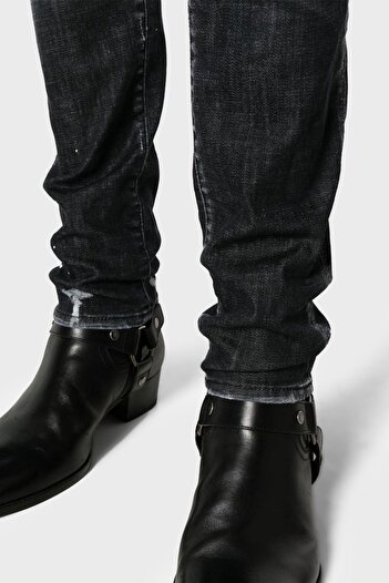 DSquared2 Streç pamuklu Skinny Fit Jeans Erkek KOT PANTOLON S74LB1480 S30357 900